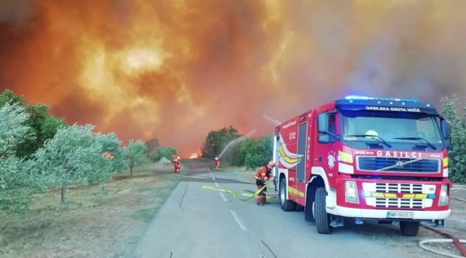 Vatrogastvo ne poznaje granice -Pomoć istarskih vatrogasaca vatrogasnim kolegama susjednih zemalja