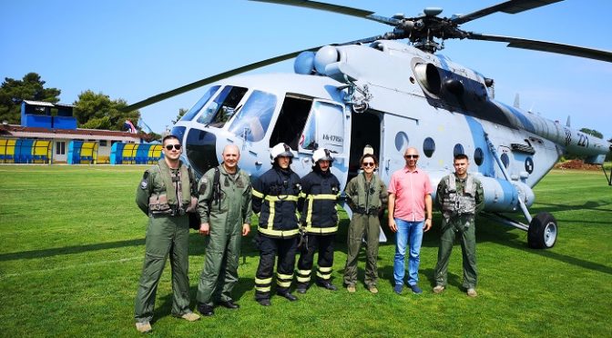 Umag posjetili članovi Hrvatskog ratnog zrakoplovstva 🚁